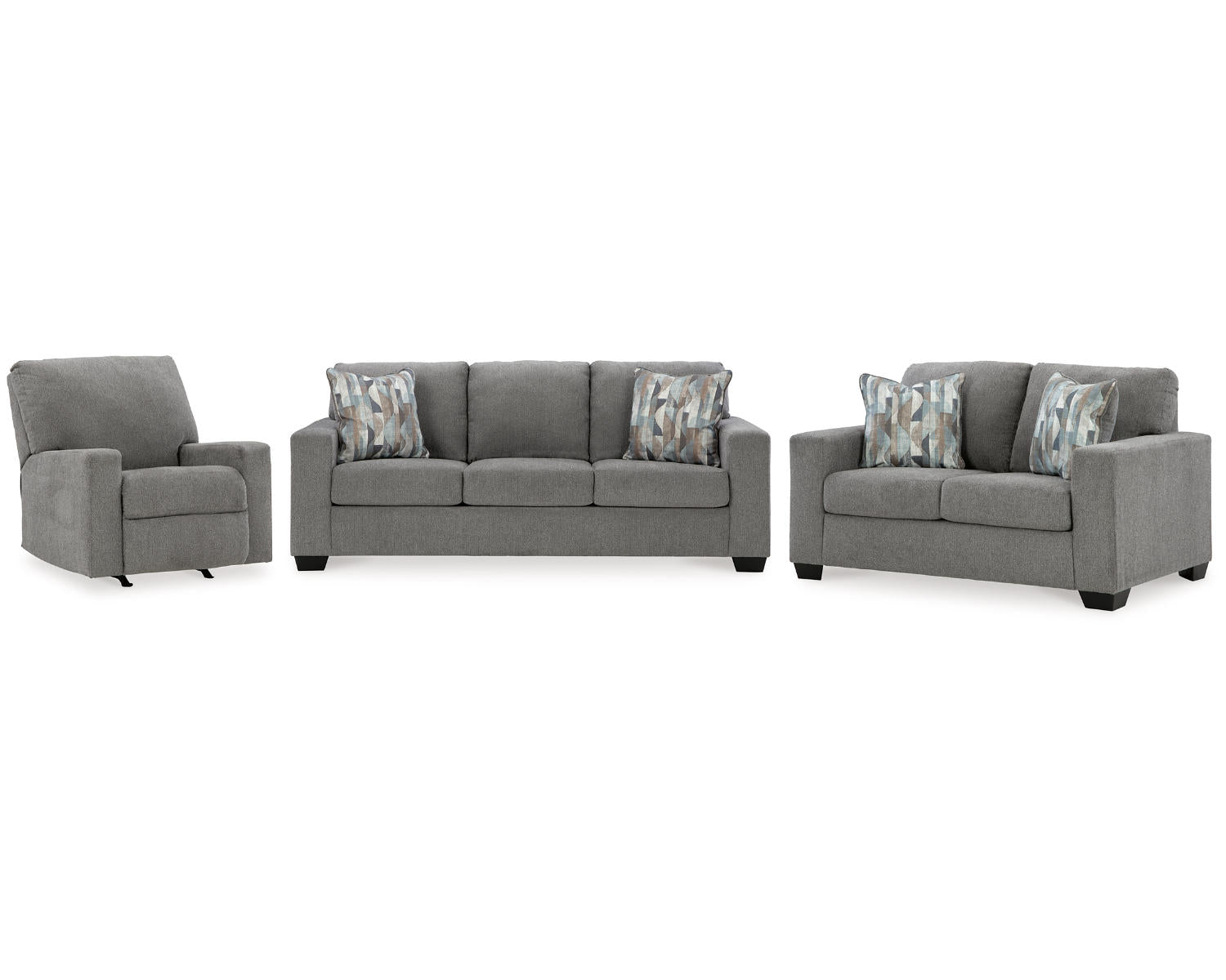 Deltona Sofa, Loveseat and Recliner