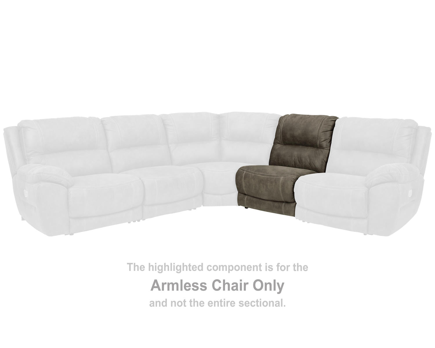 Cranedall Armless Chair