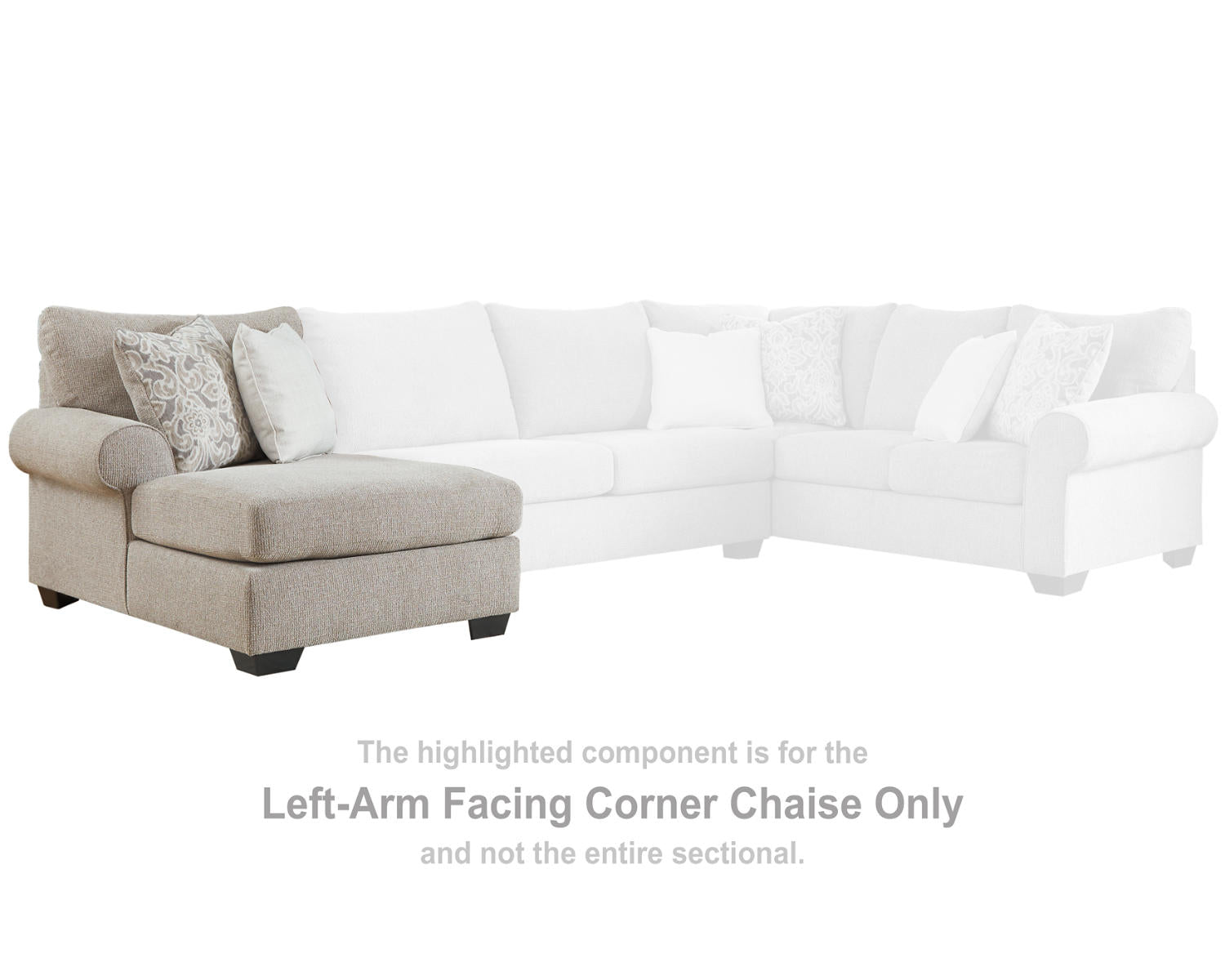 Baranello Left-Arm Facing Corner Chaise