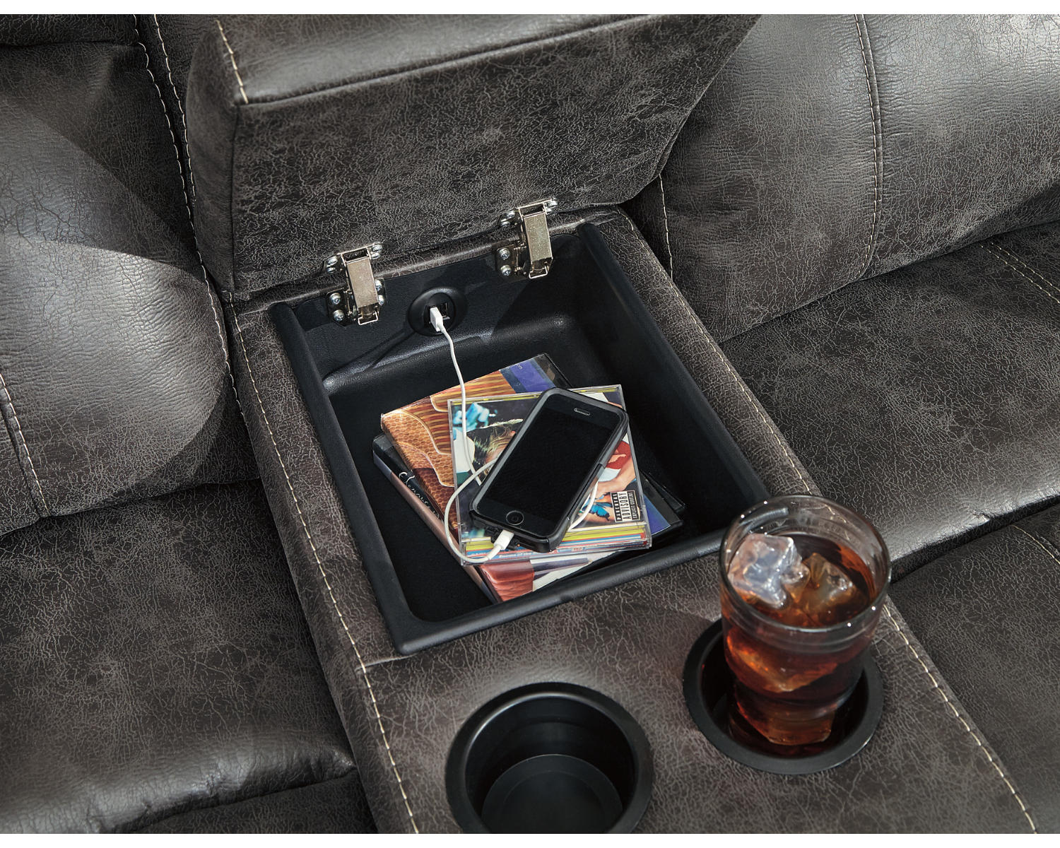 Dunwell Power Reclining Sofa and Loveseat with Power Recliner