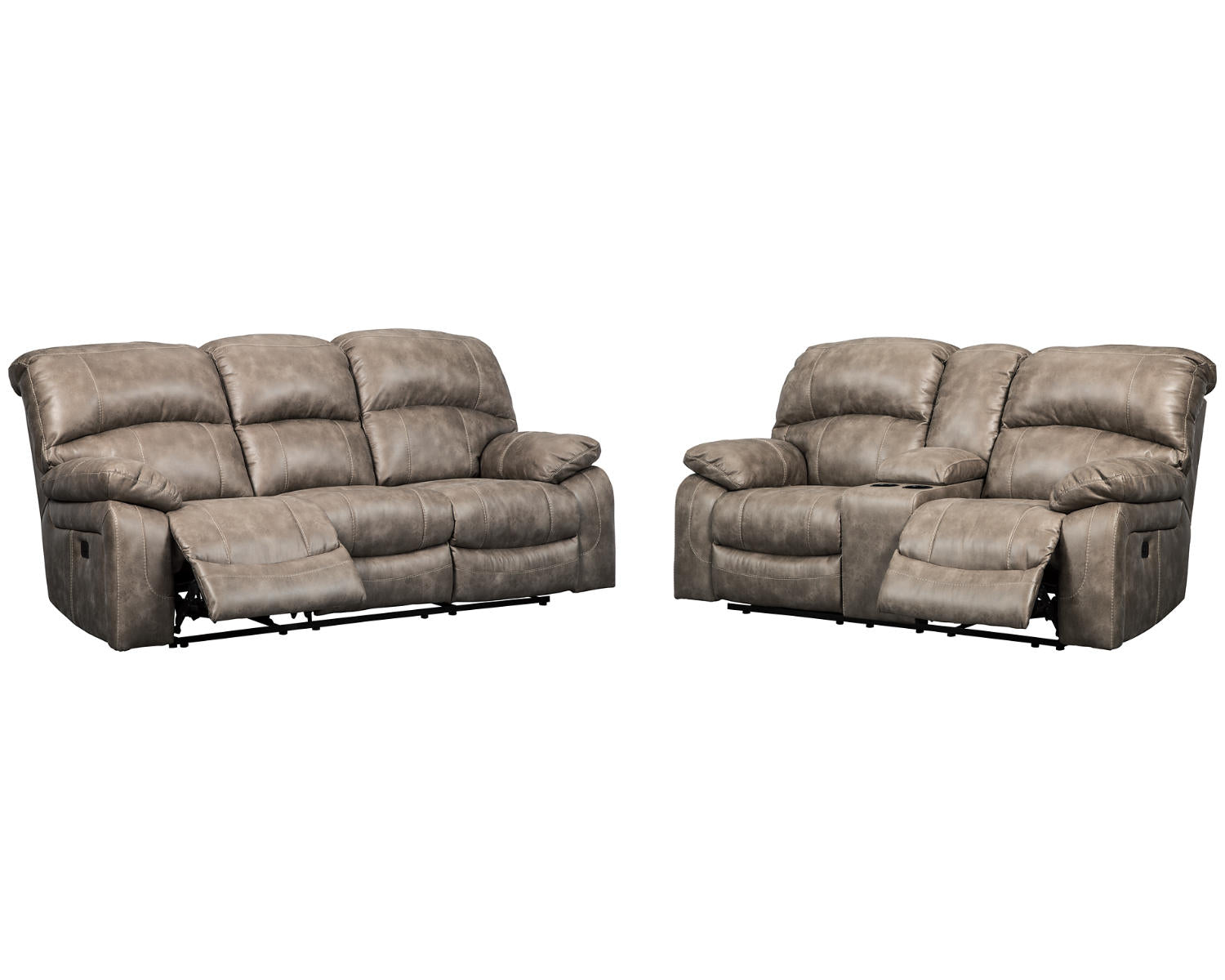 Dunwell Power Reclining Sofa and Loveseat