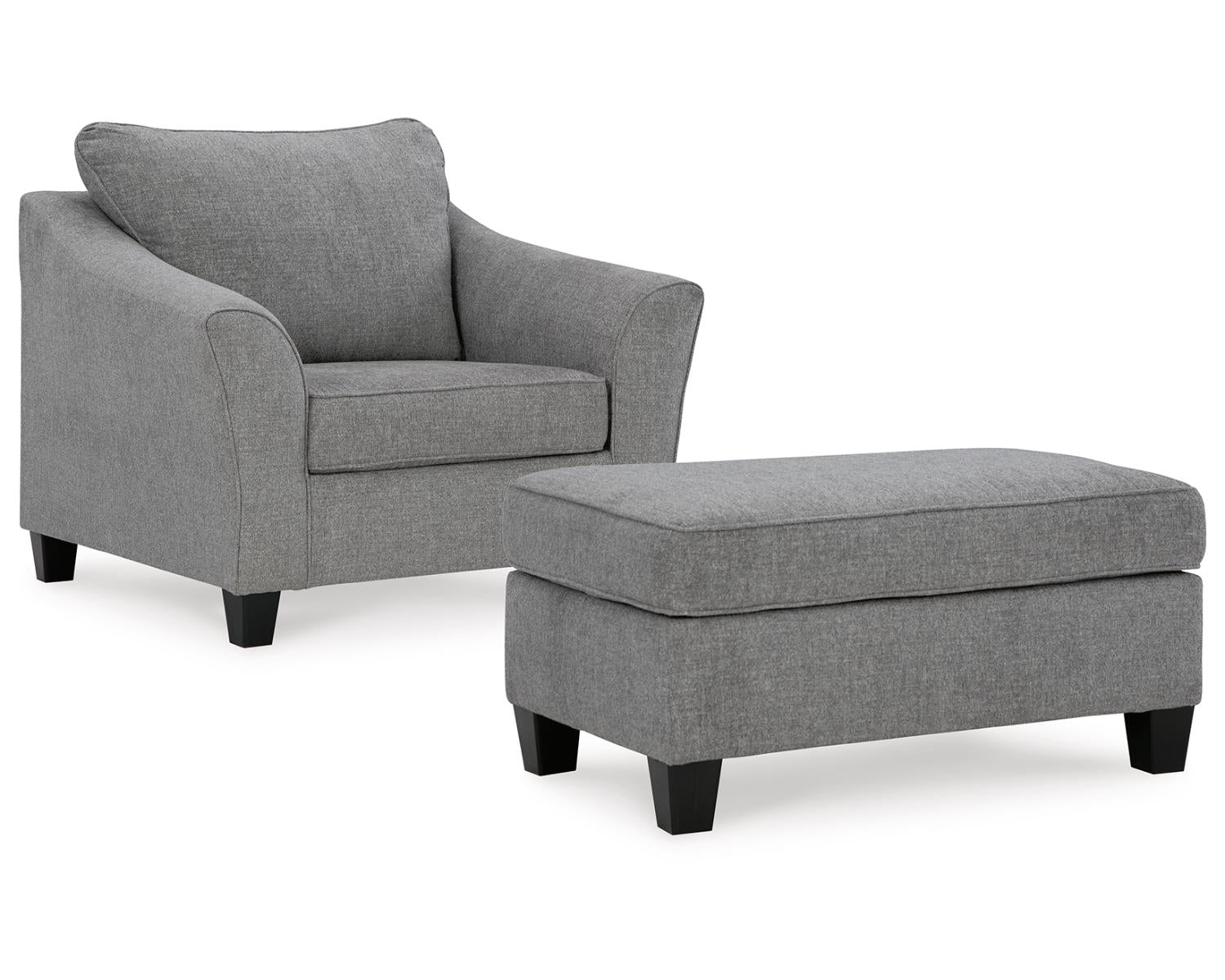 Mathonia Oversized Chair and Ottoman