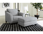 Mathonia Oversized Chair and Ottoman