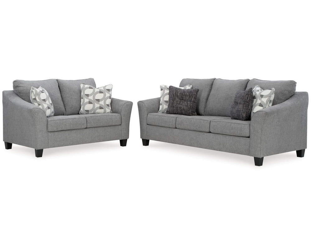 Mathonia Sofa and Loveseat