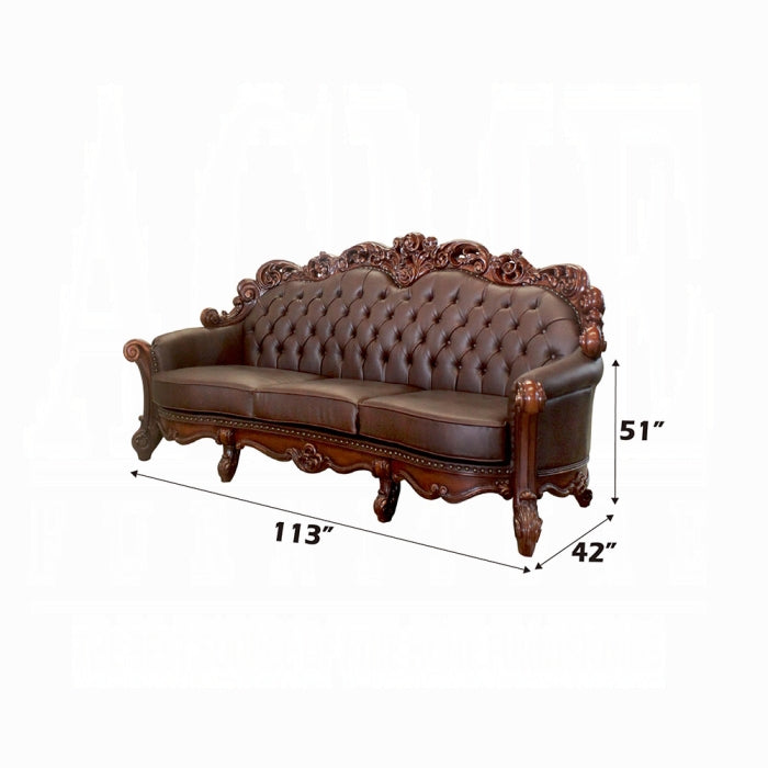 Vendome Oversized Sofa W/4 Pillows