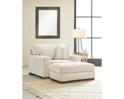 Maggie Oversized Chair and Ottoman