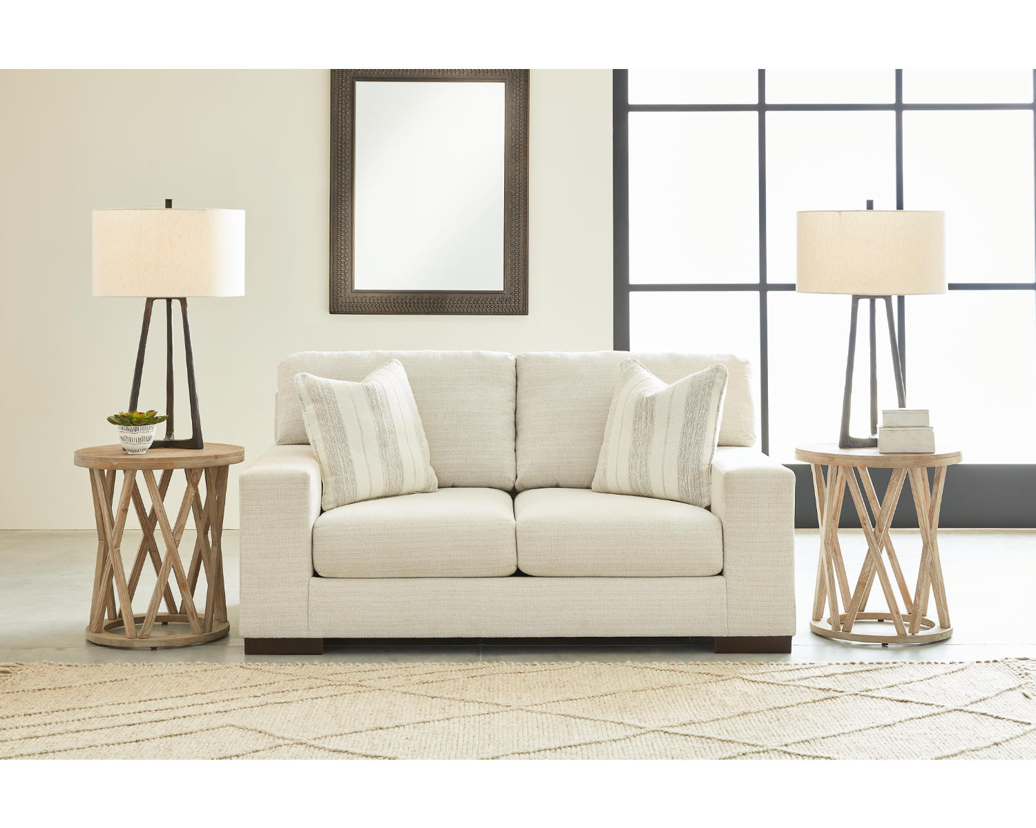 Maggie Sofa and Loveseat