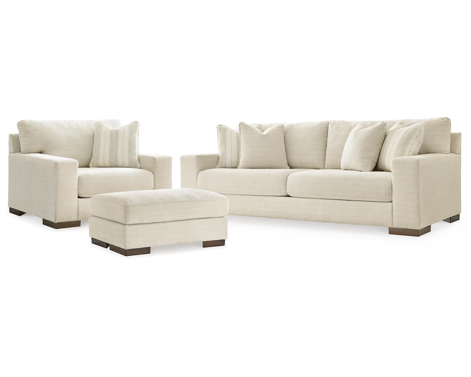 Maggie Sofa, Chair and Ottoman