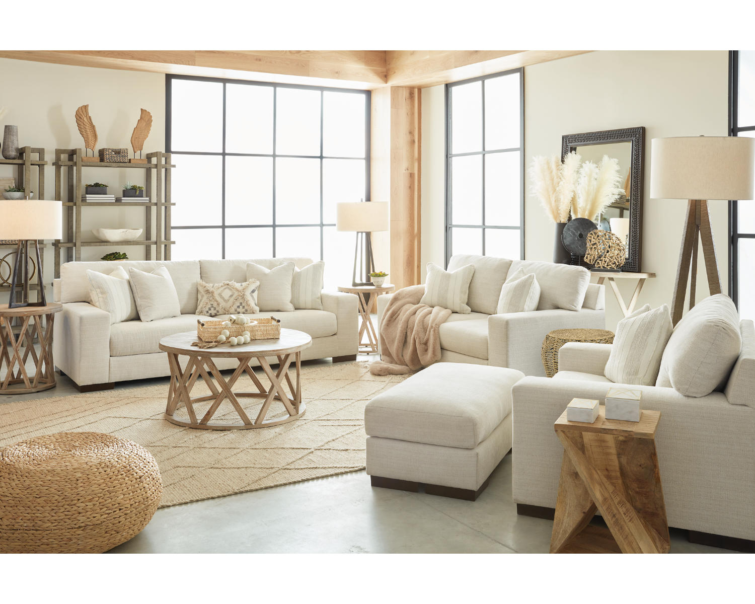Maggie Sofa, Loveseat and Ottoman