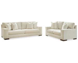 Sofá, loveseat, silla y otomana Maggie