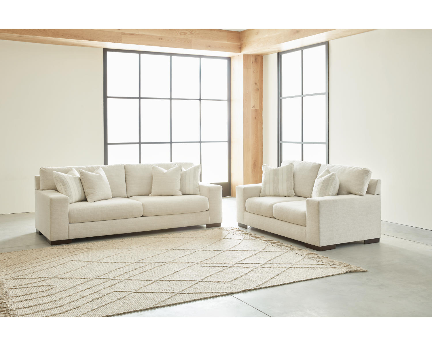Maggie Sofa and Loveseat