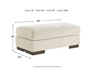Sofá, sillón y otomana Maggie