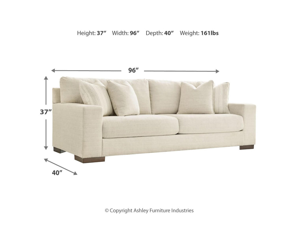 Sofá, sillón y otomana Maggie