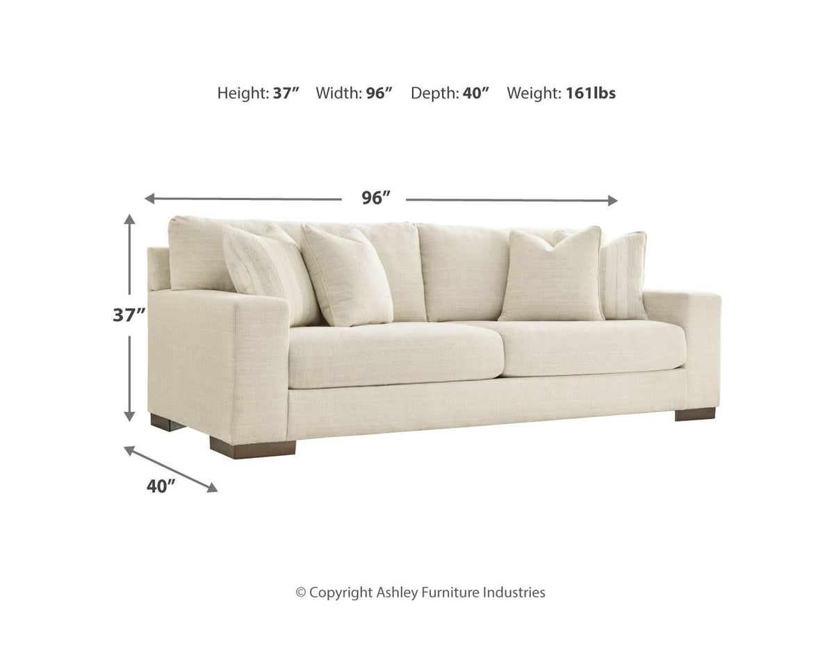 Sofá, sillón y otomana Maggie