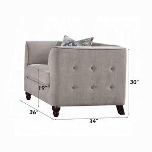 Silla Cyndi con almohada