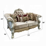 Dresden Loveseat W/5 Pillows