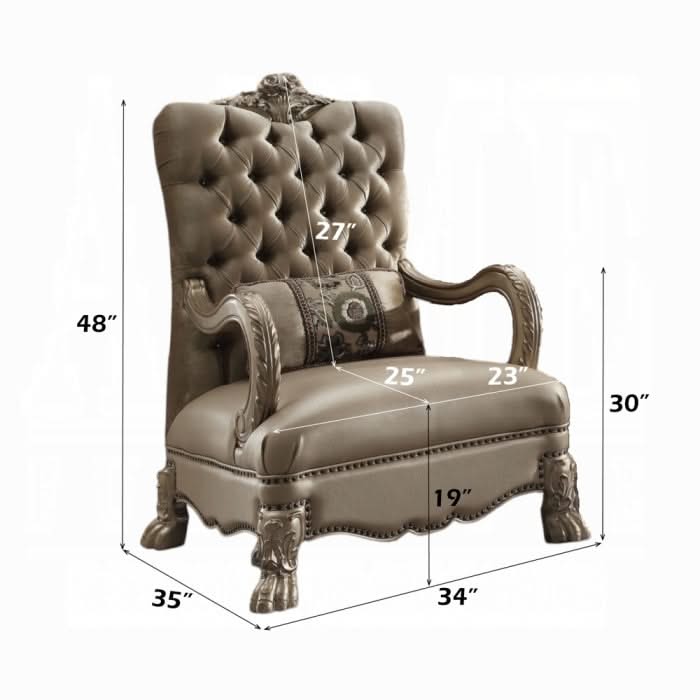 Silla Dresden con almohada