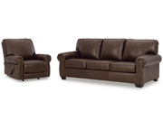 Colleton Sofa and Recliner
