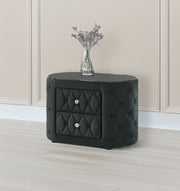 VOLTARE KING FB TV/FIREPLACE BLACK