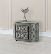 VOLTARE KING FB TV/FIREPLACE GREY
