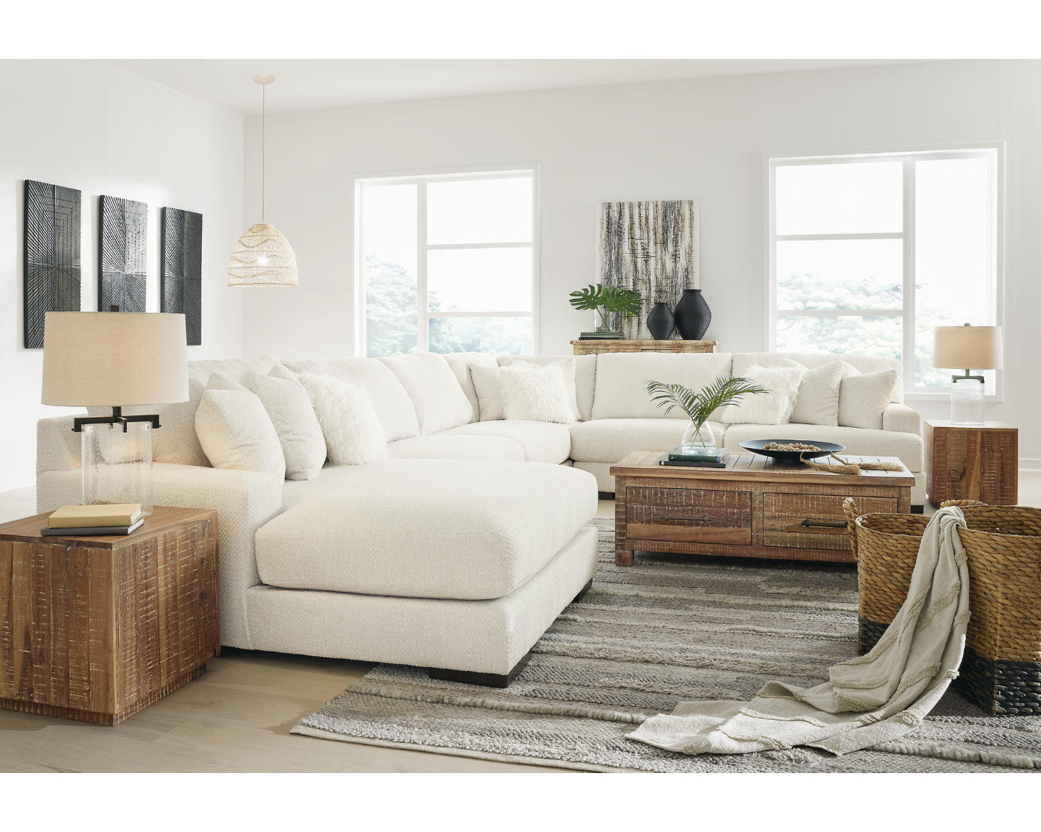 Zada 5-Piece Sectional with Chaise