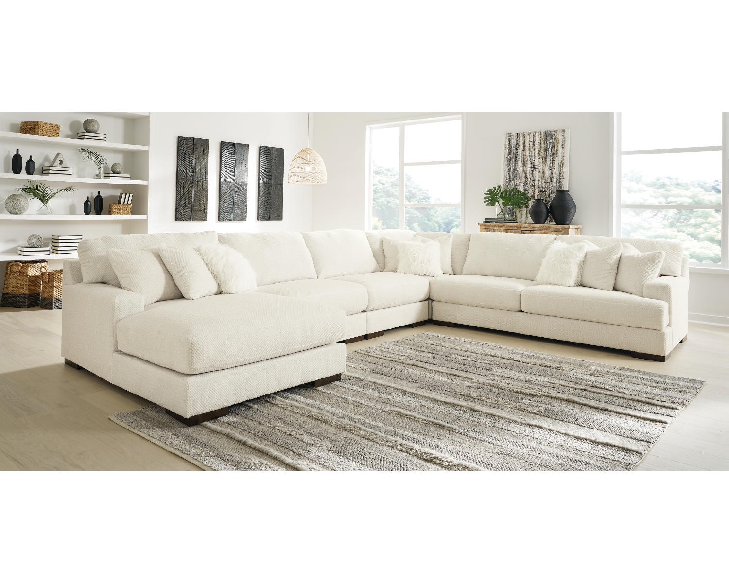 Zada 5-Piece Sectional with Chaise