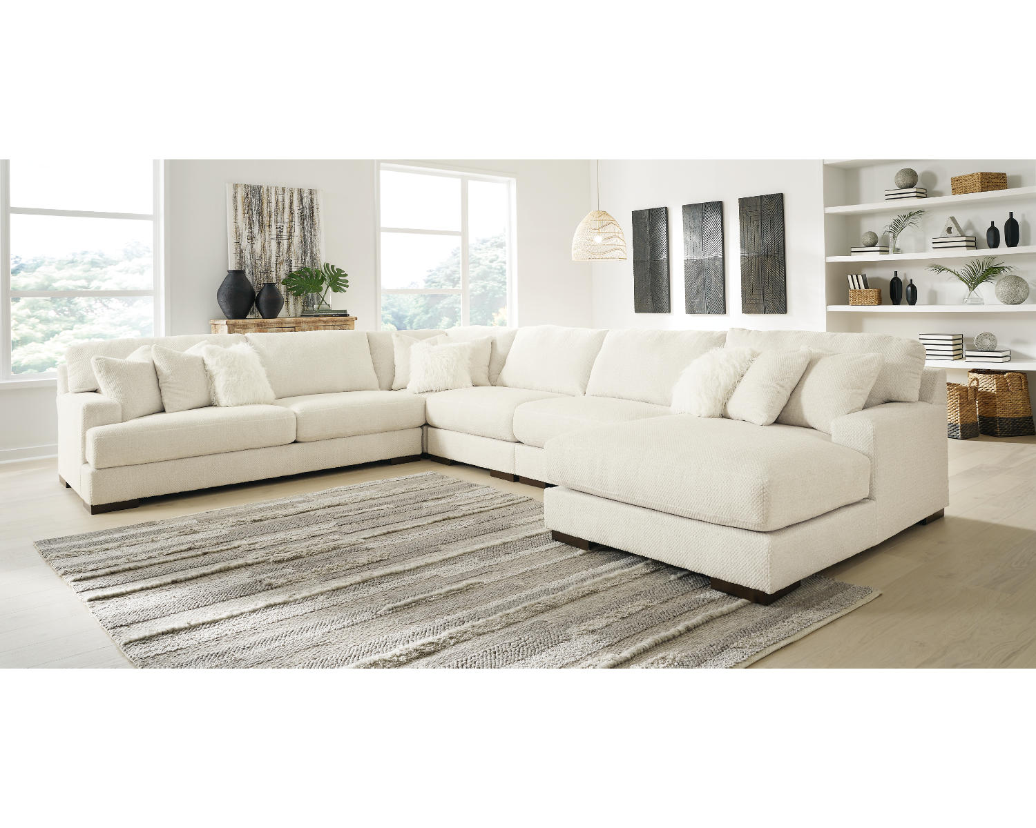 Zada 5-Piece Sectional with Chaise