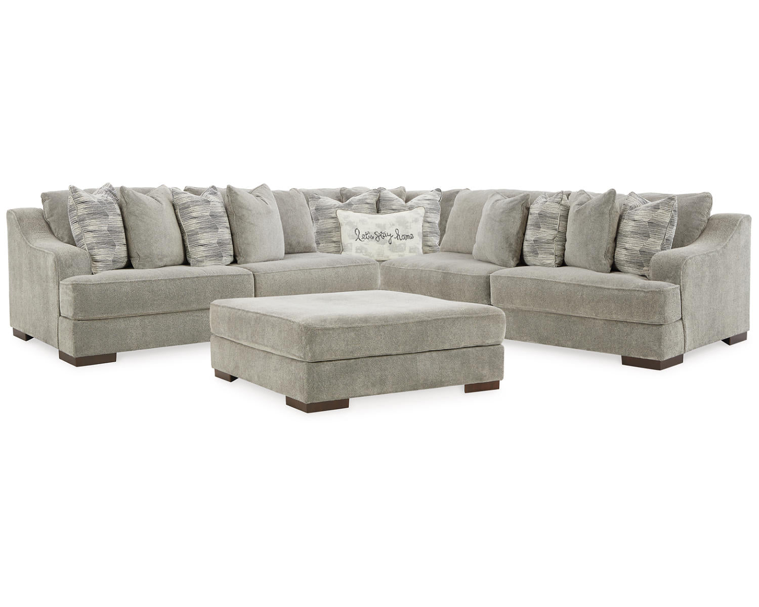 Bayless 3-Piece Sectional and Ottoman