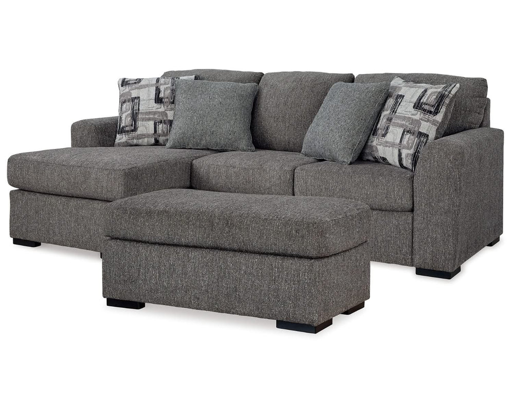 Sofá chaise longue y otomana Gardiner