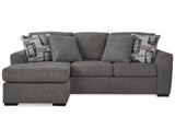 Sofá chaise longue y otomana Gardiner