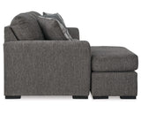 Sofá chaise longue y otomana Gardiner