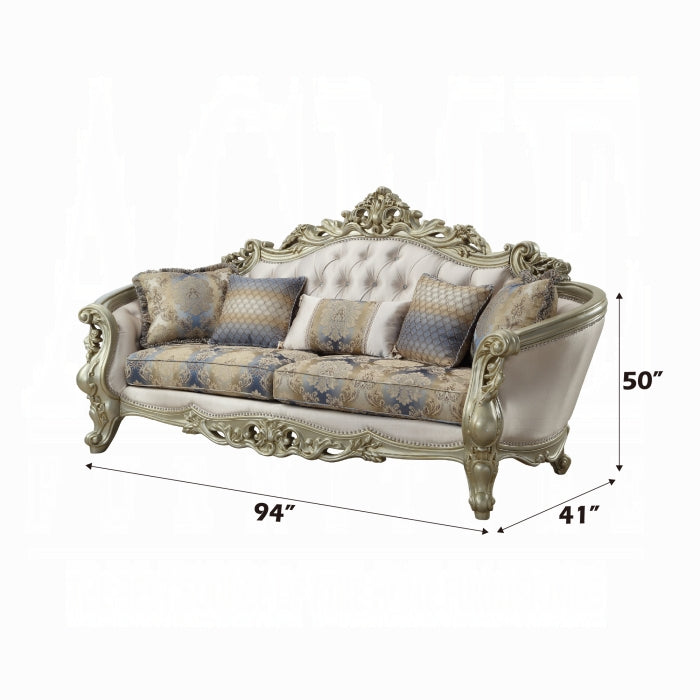 Gorsedd Sofa W/5 Pillows