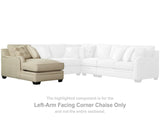 Chaise longue esquinera con brazo izquierdo Luxora