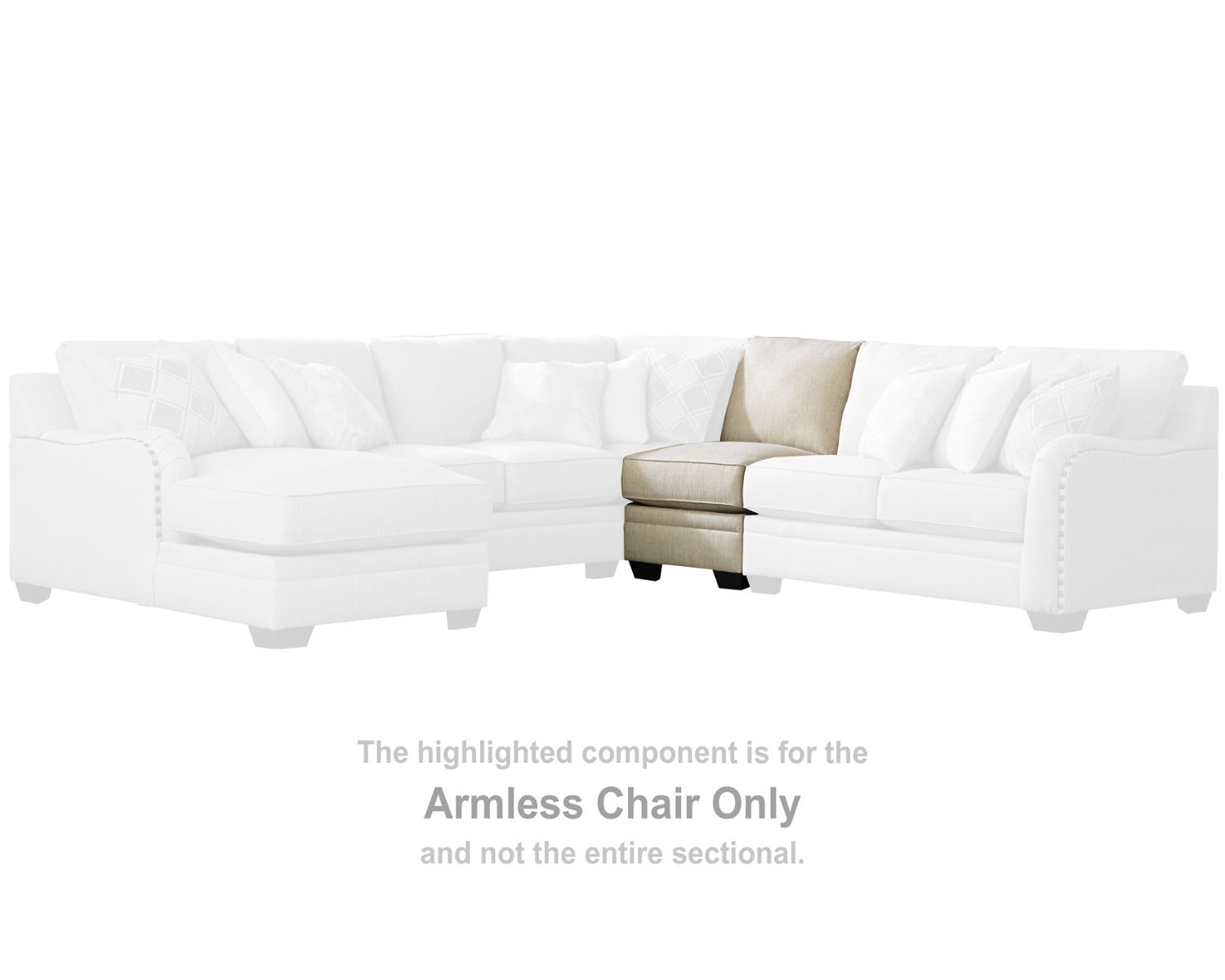 Luxora Armless Chair