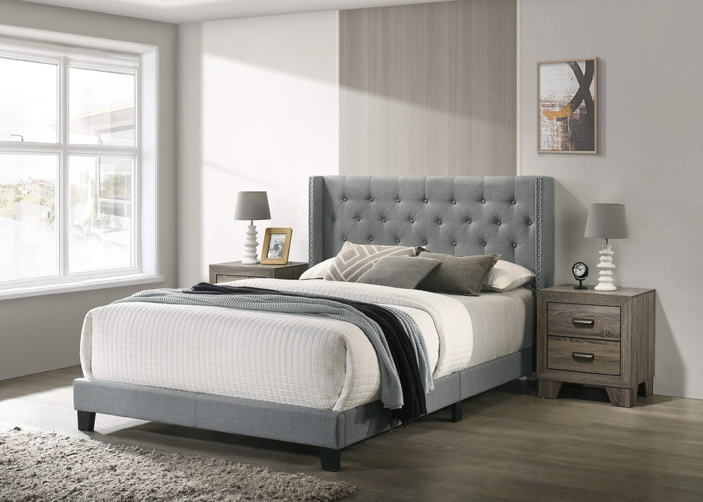 5267GY-ALL MAKAYLA CAMA GRIS