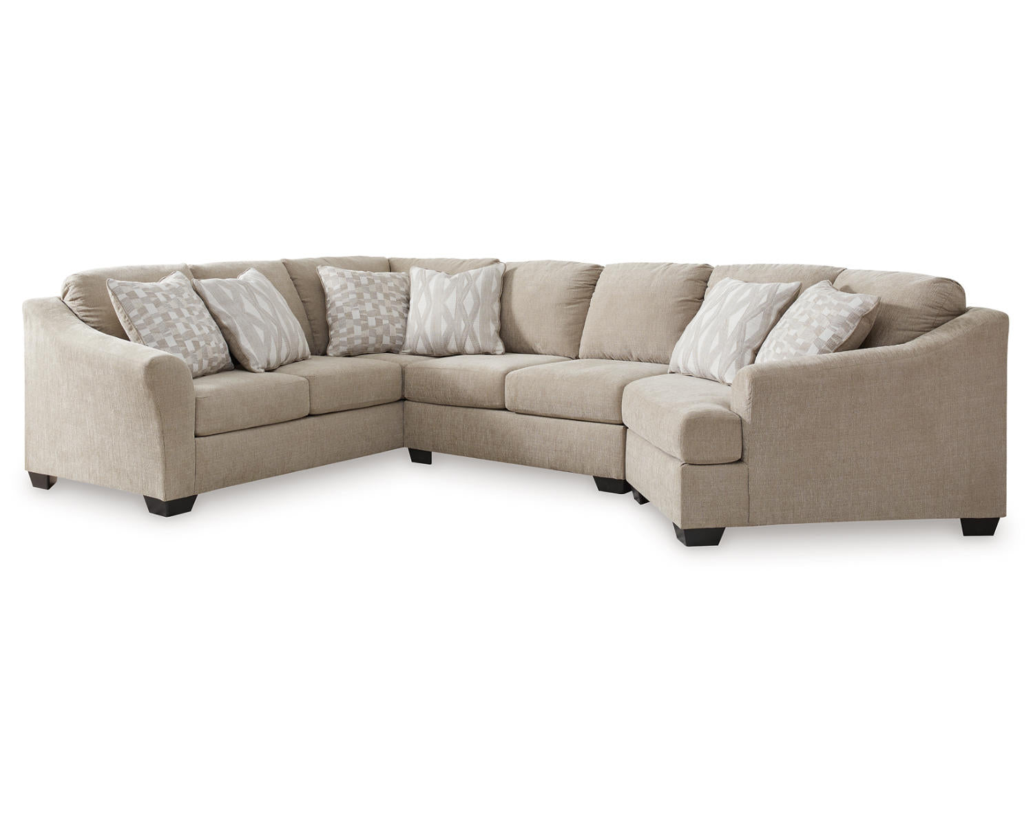 Brogan Bay 3-Piece Sectional with Cuddler