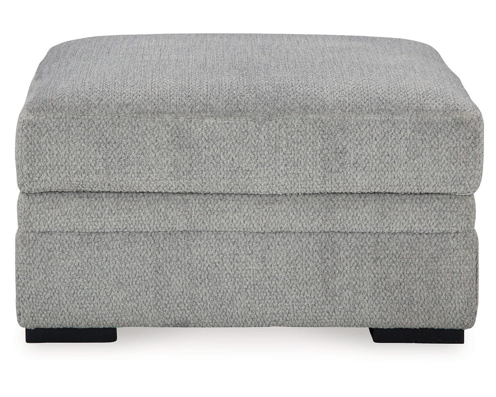 Silla giratoria extragrande y otomana Casselbury