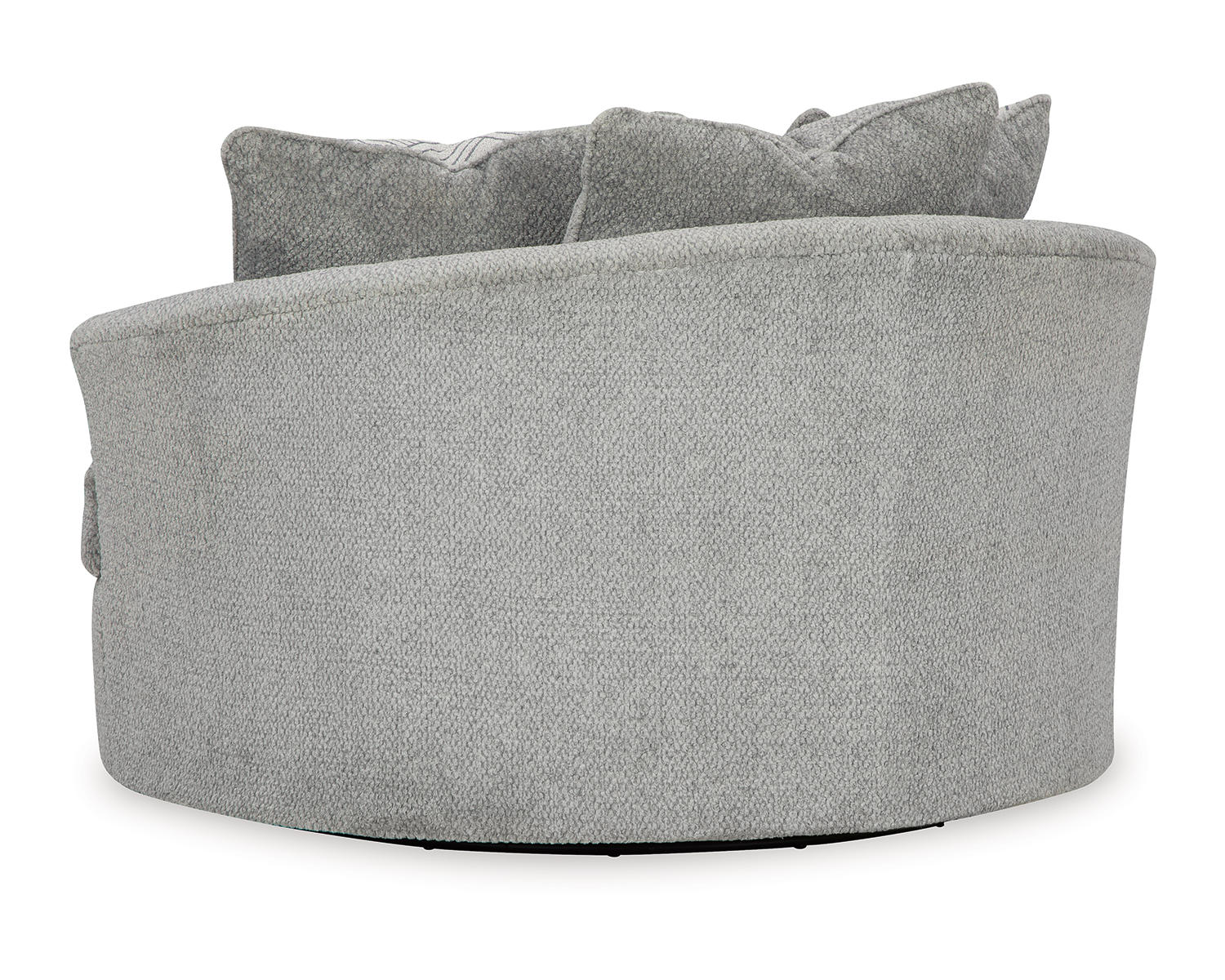 Casselbury Oversized Swivel Chair and Ottoman