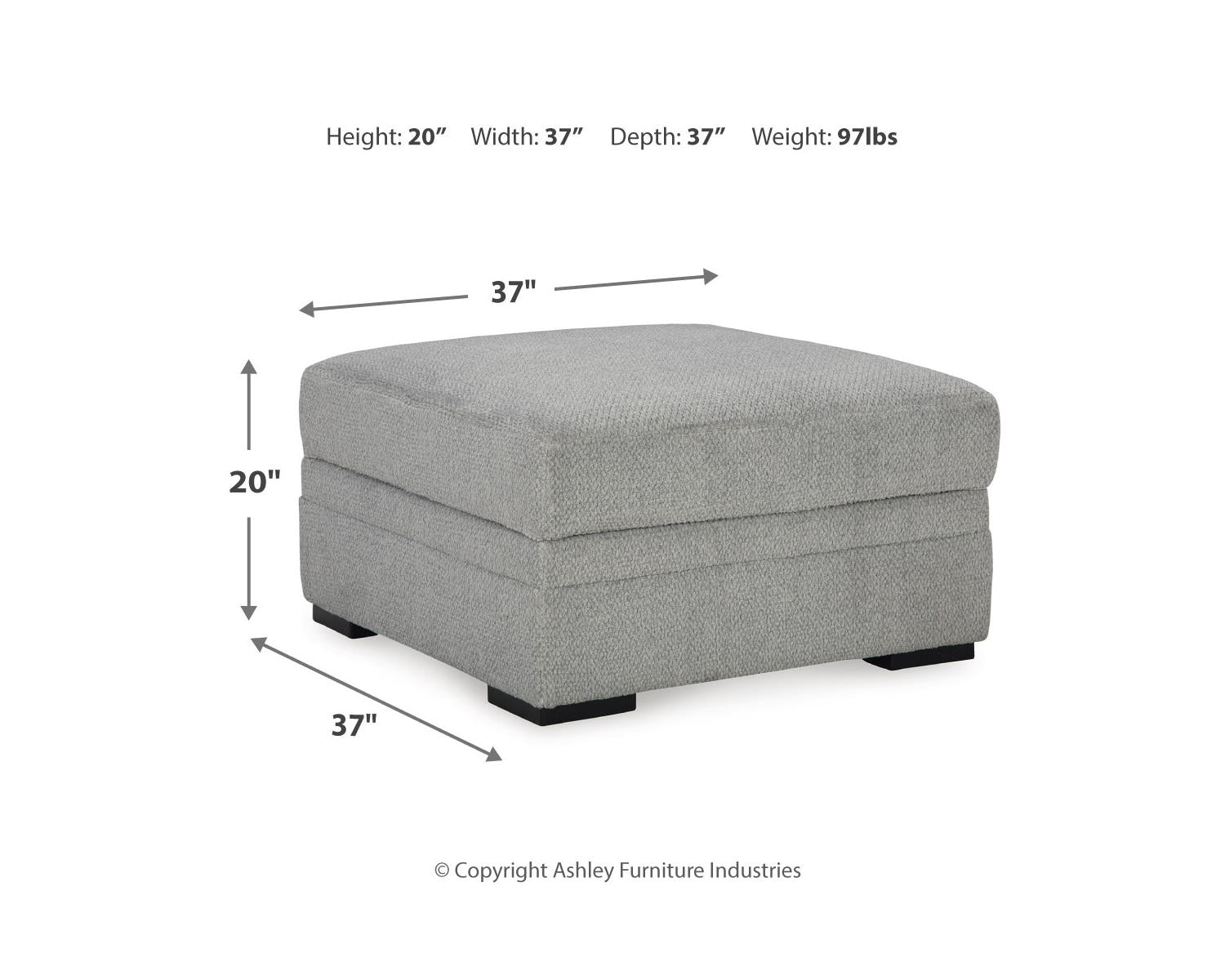 Casselbury Oversized Swivel Chair and Ottoman