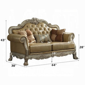 Dresden Loveseat W/3 Pillows