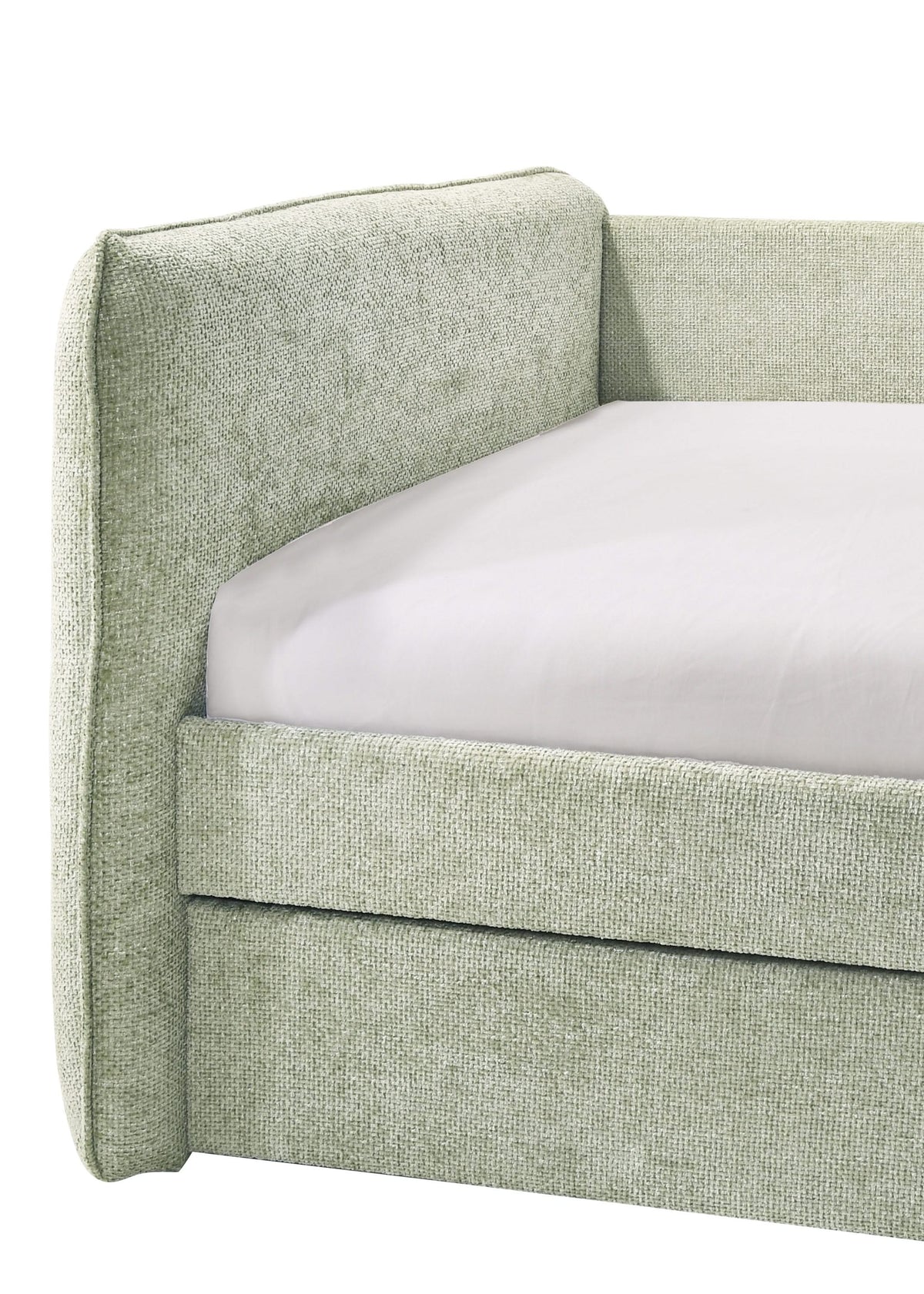 SOFÁ CAMA PHILIPA CON RESPALDO - VERDE CLARO