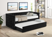 5335BK-SET TRINA BLACK DAYBED