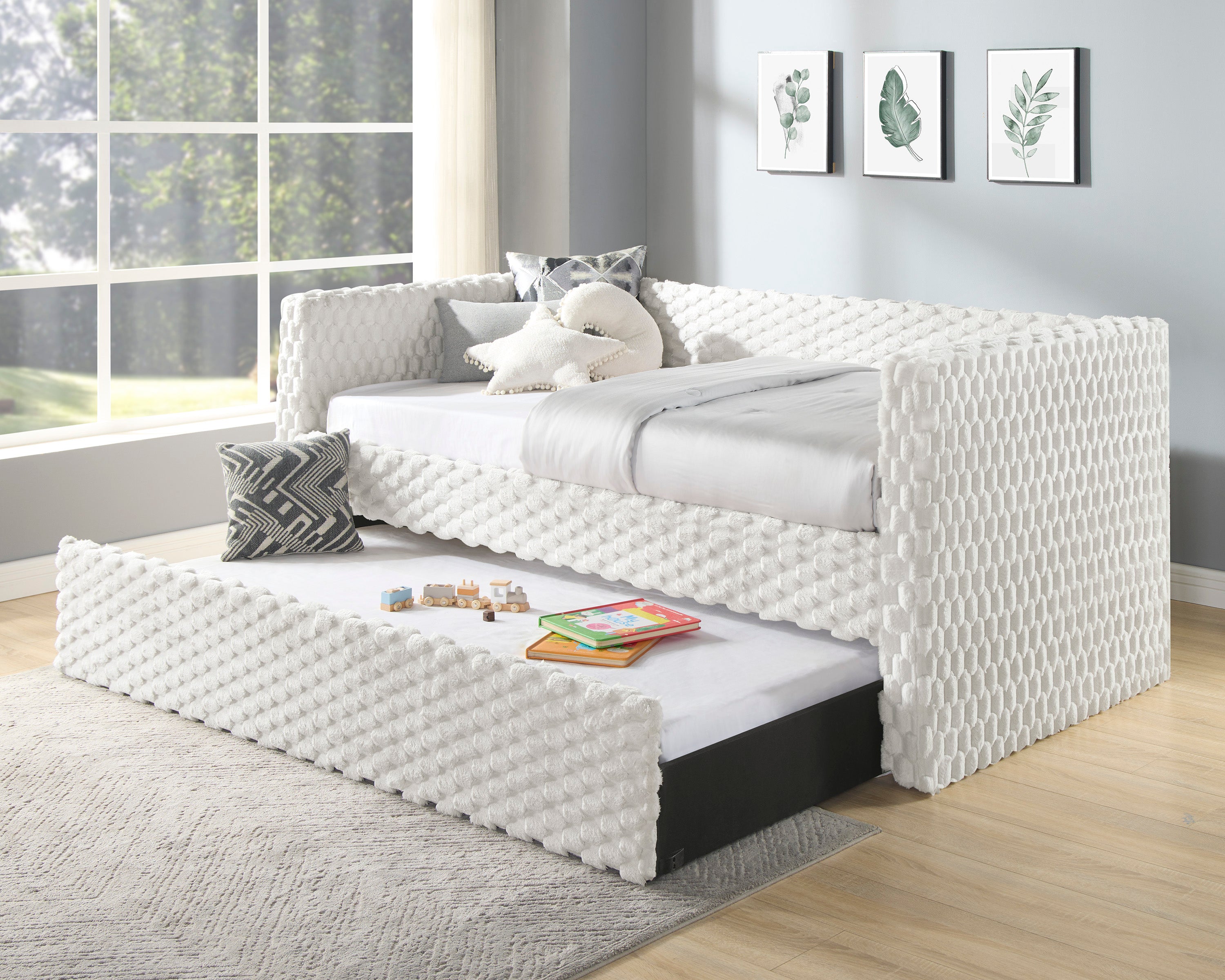 5336WH-SET MOLLY DAYBED WHITE DOVE