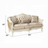 Chantelle Sofa W/3 Pillows