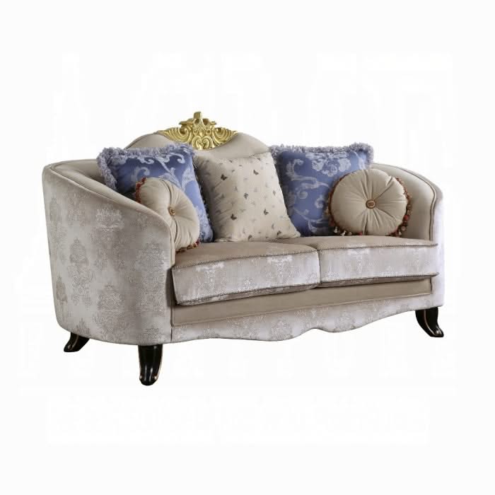 Loveseat Sheridan con 5 almohadas