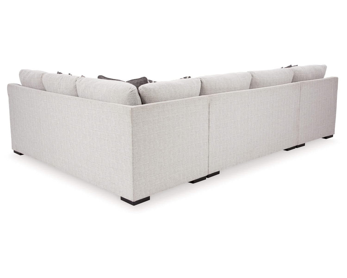 Seccional Koralynn de 3 piezas con chaise longue