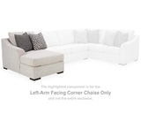 Chaise longue esquinera con brazo izquierdo Koralynn