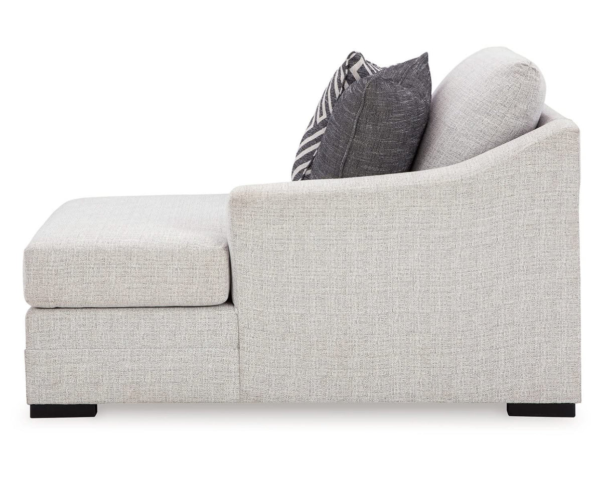 Chaise longue esquinera con brazo derecho Koralynn