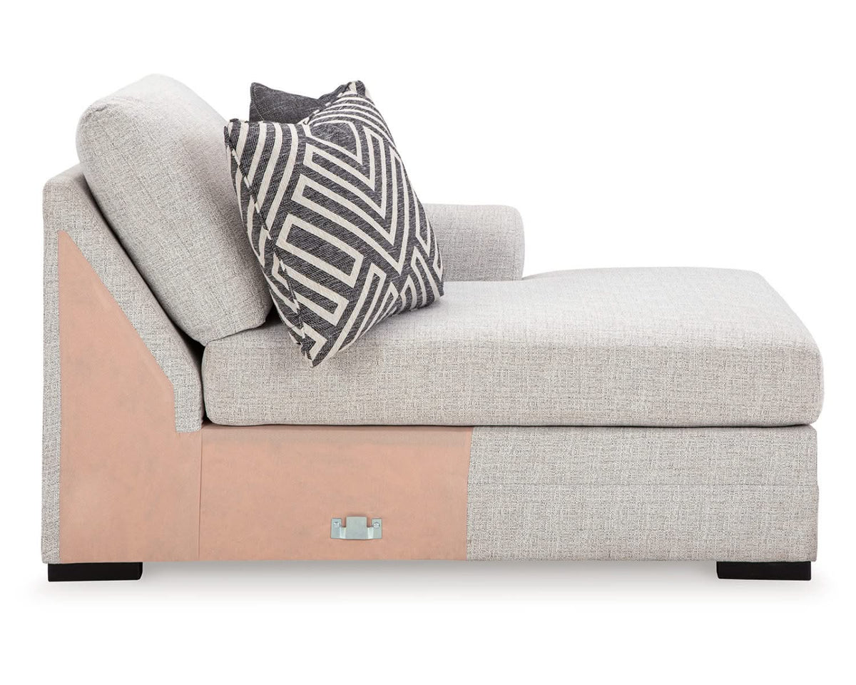 Chaise longue esquinera con brazo derecho Koralynn
