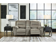 Next-Gen Gaucho Reclining Loveseat with Console